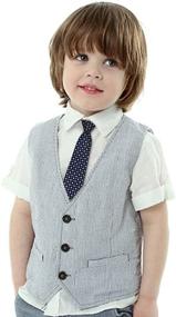 img 3 attached to 👔 Kilofly Boys' Adjustable Zipper Necktie - Convenient Pre-tied Accessories for Style and Ease