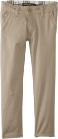 img 2 attached to 👧✨ Eddie Bauer Girls' Twill Pant - Explore a Variety of Styles