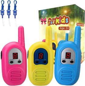 img 4 attached to InYYTer T4 Kids Walkie Talkies