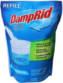 img 3 attached to 🔵 DampRid Refill Moisture Absorber, Fragrance Free - 42 oz Bag, White, 3 Count