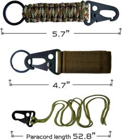 img 3 attached to SOOK Брелок для ключей Paracord Camouflage