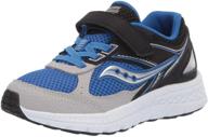 👟 saucony cohesion alternative closure boys' sneakers - shoes and athletic footwear logo