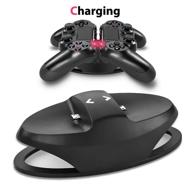 🎮 power up your gaming experience with tnp ps4 charging station - dual usb charger ports dock stand for sony playstation 4 ps4 wireless game gaming controller (black) logo