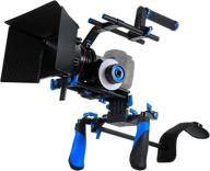 🎥 complete morros dslr rig movie kit: shoulder mount, follow focus, matte box, and more for dslr cameras and video camcorders logo