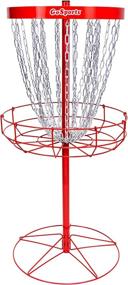 img 4 attached to 🎯 Portable Disc Golf Target - GoSports Regulation Basket with 24 Chains