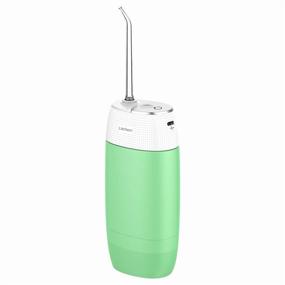 img 4 attached to 🚿 Portable Cordless Water Flosser by Lächen - Rechargeable Mini Dental Oral Irrigator for Clean Teeth with 3 Modes - IPX7 Waterproof - Ideal for Home, Travel, Office, Braces, Bridges - Perfect Gift for Oral Care