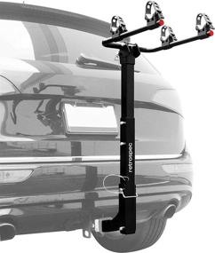 img 4 attached to 🚲 Retrospec Lenox Car Hitch Mount Bike Rack: Secure Transport for 2-5 Bikes