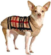 chilly dog plaid sweater xx large логотип