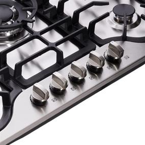 img 1 attached to Конвертируемая плита из нержавеющей стали Hotfield Cooktop