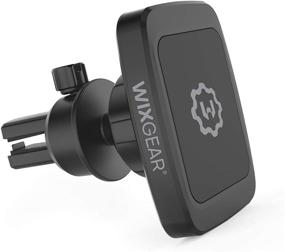 img 4 attached to 📱 WixGear Universal Magnetic Phone Car Mount: Secure Cell Phone Holder with Bite-Lock Air Vent & Swift-Snap Technology