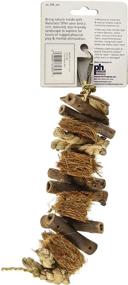 img 2 attached to Enhanced SEO: Prevue Hendryx 62803 Naturals 🦜 Coco Rope Mini Bird Toy, 8 x 2.5 Inches