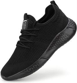 img 4 attached to Damyuan Athletic Walking Lightweight Comfortable Men's Shoes