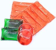 🔥 hotsnapz reusable heat packs - instant hand warmers & body warmers логотип