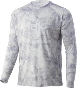 img 3 attached to Premium HUK Standard Pursuit Fishing Barracuda Men's Clothing – Top-quality Gear for the Avid Angler