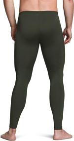 img 3 attached to 🔥 TSLA Men's Thermal Underwear Pants: Heated Fleece Lined Long Johns Leggings for Winter Base Layer Bottoms