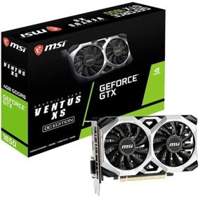 img 4 attached to MSI Gaming GeForce GTX 1650 D6 Ventus XS OC 🎮 Graphics Card - 4GB GDRR6, HDMI/DP/DVI, DirectX 12, VR Ready, HDCP Support