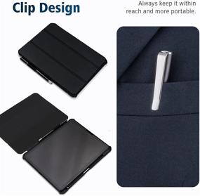 img 1 attached to 🖊️ Abiarst Stylus Pens for iPad, All Capacitive Touch Screens - Disc & Fiber Tip -3 Pack (Black/Blue/Rose Gold)