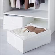 📦 ящик для хранения под кроватью ikea skubb white, 2 штуки: организуйте и максимизируйте пространство под кроватью! логотип