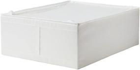 img 3 attached to 📦 Ящик для хранения под кроватью IKEA Skubb White, 2 штуки: Организуйте и максимизируйте пространство под кроватью!