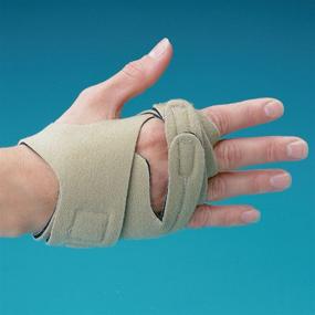 img 2 attached to Large Right Hand Rolyan Hand-Based in-Line Splint - Knuckle Support, MCP Joint Alignment, Reinforced Neoprene Hand Brace with Finger Straps and Alignment Splints - Product ID: 49689