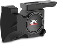 mtx amplified subwoofer enclosure designed logo