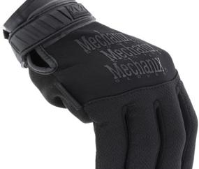 img 3 attached to 🧤 Mechanix Wear TSCR-55-010: Durable Cut Resistant Covert Work Gloves, Size Large, All Black