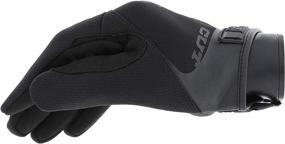 img 2 attached to 🧤 Mechanix Wear TSCR-55-010: Durable Cut Resistant Covert Work Gloves, Size Large, All Black