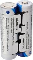 🔋 long-lasting power solution: garmin rechargeable nimh battery for gpsmap 64s/oregon 600 series gps logo