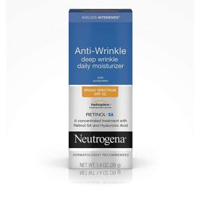 img 3 attached to 🌟 Neutrogena Ageless Intensives Anti-Wrinkle Daily Facial Moisturizer with SPF 20, Retinol and Hyaluronic Acid, 1.4 oz – Hydrate and Combat Signs of Aging
