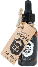 img 1 attached to 🍊 1oz Texas Beard Co Clove Citrus Beard Oil