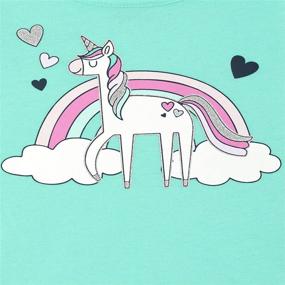 img 2 attached to Childrens Place Toddler Unicorn Simplywht Girls' Clothing