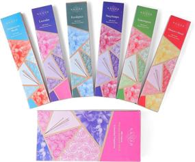 img 1 attached to 🌸 NAQSH Premium Hand Rolled Incense | 6x20 Mesmerizing Incense Sticks - Assorted Pack of 6 | Enhanced SEO