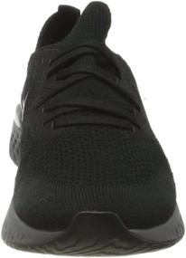 img 3 attached to Nike React Flyknit Running Black Gunsmoke Anthracite Men's Shoes