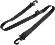 🎒 onetigris black adjustable shoulder straps replacement for briefcase and messenger bags logo