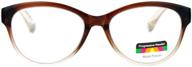 👓 sa106 cat eye multi 3 focus progressive reading glasses - enhanced vision for every occasion logo