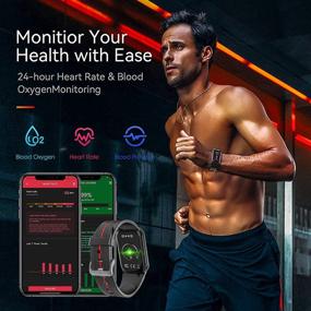 img 1 attached to 📱 Waterproof Android Fitness Monitoring: Stay Active Anywhere!