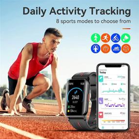 img 2 attached to 📱 Waterproof Android Fitness Monitoring: Stay Active Anywhere!