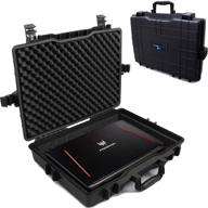 🔒 rugged waterproof laptop hard case for 15-17 inch gaming laptops & accessories by casematix logo