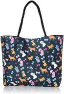 👜 disney tote travel bag with cat print: figaro, cheshire, oliver &amp; co, marie from aristocats logo