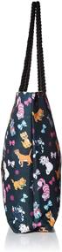 img 2 attached to 👜 Disney Tote Travel Bag with Cat Print: Figaro, Cheshire, Oliver &amp; Co, Marie from Aristocats