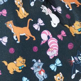 img 1 attached to 👜 Disney Tote Travel Bag with Cat Print: Figaro, Cheshire, Oliver &amp; Co, Marie from Aristocats