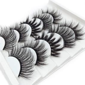 img 4 attached to Lashes Multipack Eyelashes Natural Extension