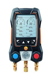 img 3 attached to 📱 Testo 550s Kit: App-Operated Digital Manifold with Bluetooth, including 2x testo 115i Pipe Clamp Thermometers, 1x testo 552i Micron Gauge, and a Set of 3 Hoses for HVAC Systems - Black