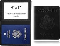 passport vaccine holders waterproof vaccination logo