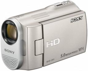 img 1 attached to 📹 Sony Webbie MHS-CM1 HD Camcorder (Silver): Capture High-Definition Moments in Style
