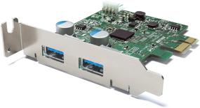 img 1 attached to 💨 Enhance Data Transfer Speed with Buffalo SuperSpeed USB 3.0 PCI Express 2-Port Interface Card IFC-PCIE2U3