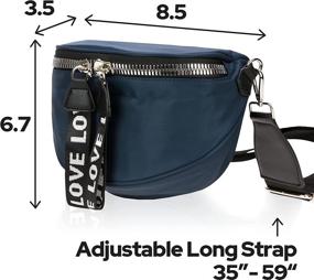 img 3 attached to Crossbody Bucket Purses Wristlet Handbags