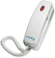 📞 enhance communication clarity with the clarity c210 amplified trimline phone logo