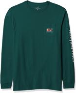 👕 shop the stylish vineyard vines long sleeve football t shirt for boys' clothing! logo