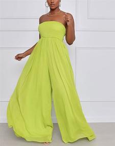 img 1 attached to 👗 Fashionable Hou Birthday Outfits Women Jumpsuits - Explore Trendy Women's Clothing for Jumpsuits, Rompers & Overalls